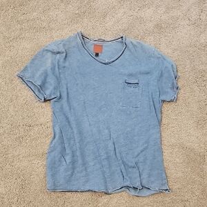 Joe's Jeans Blue Casual Button Down Shirt